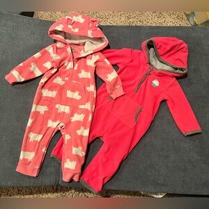 Carter’s Baby Girl’s Rompers